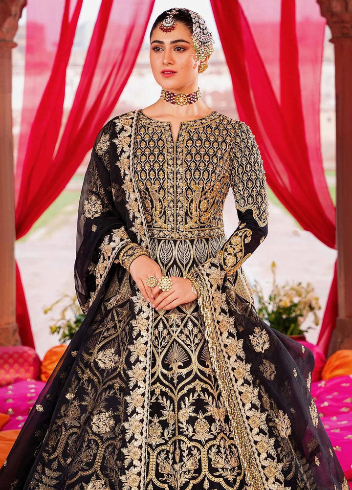 Shadmani By Akbar Aslam Embroidered Net Suits Unstitched 4 Piece AA23SH Firaaq - Luxury Collection