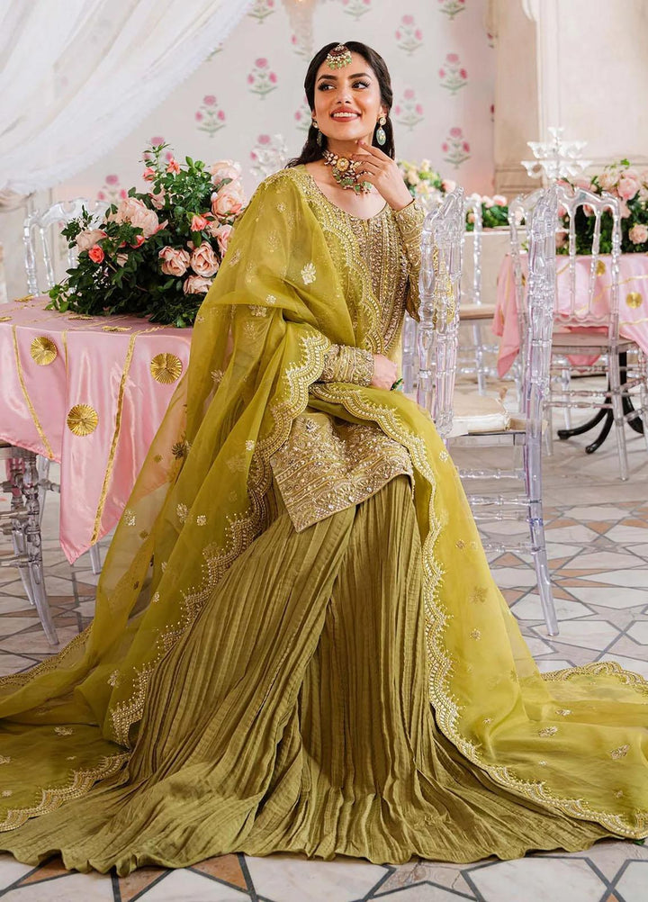 Shadmani By Akbar Aslam Embroidered Raw Silk Suits Unstitched 3 Piece AA23SH Meharzad - Luxury Collection