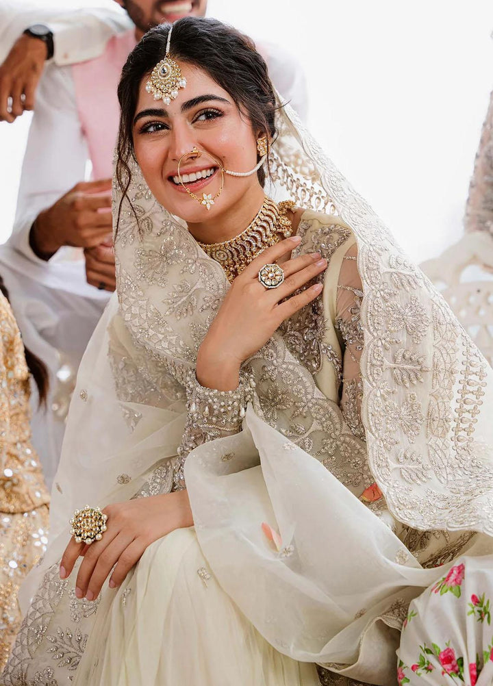 Shadmani By Akbar Aslam Embroidered Chiffon Suits Unstitched 4 Piece AA23SH Nahla - Luxury Collection