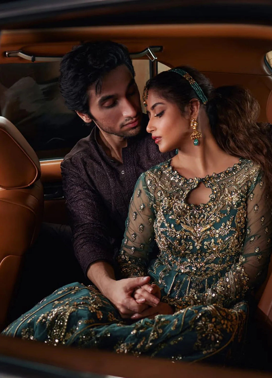 Shadmani by Qalamkar Embroidered Net Suits Unstitched 3 Piece QLM24SM Hala - Formals Collection