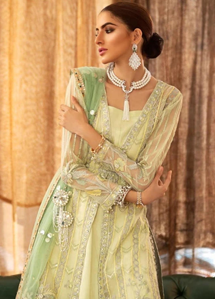 Shadmani by Sifash Embroidered Organza Suits Unstitched 3 Piece SF21SL Shagun - Festive Collection