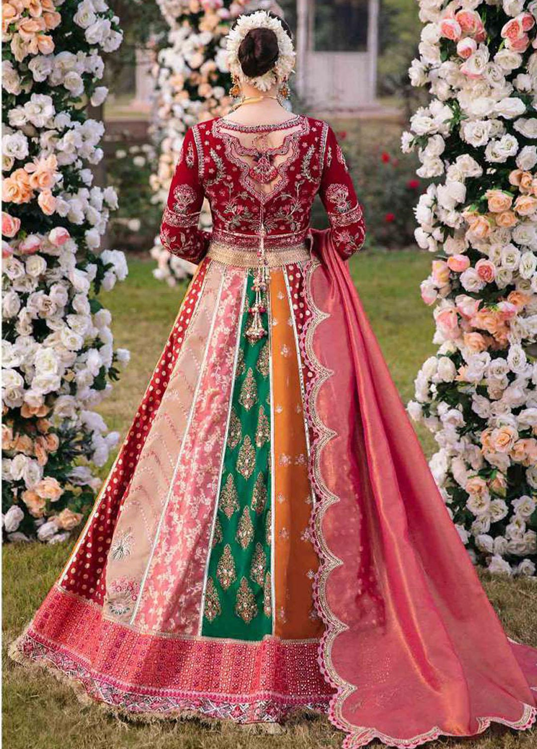 Shadmani Phirsy By Qalamkar Embroidered Velvet Suits Unstitched 3 Piece QLM22SP FW-01 Mehrbano - Wedding Formal Collection