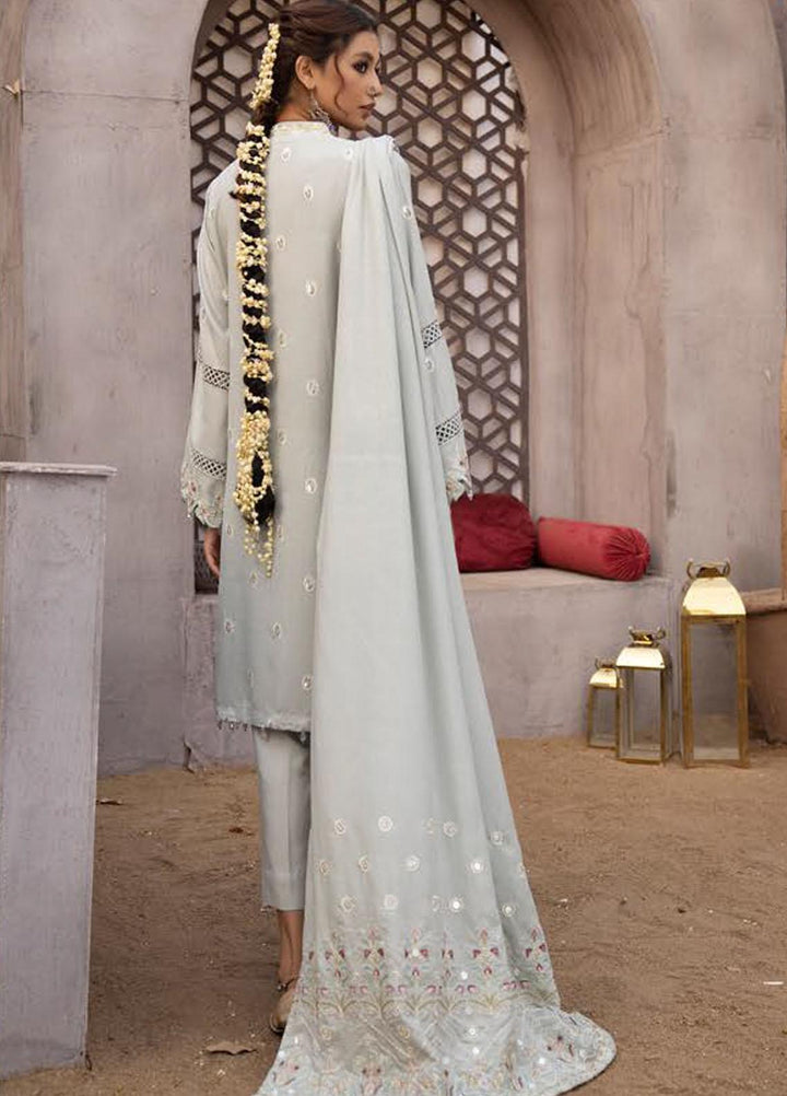 Shadow Stapel by Aalaya Embroidered Karandi Suits Unstitched 3 Piece ALY22SS D-01 - Winter Collection