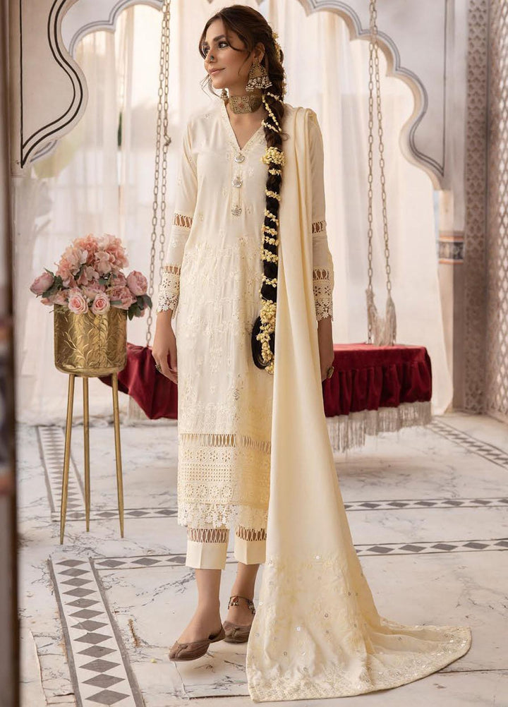 Shadow Stapel by Aalaya Embroidered Karandi Suits Unstitched 3 Piece ALY22SS D-04 - Winter Collection