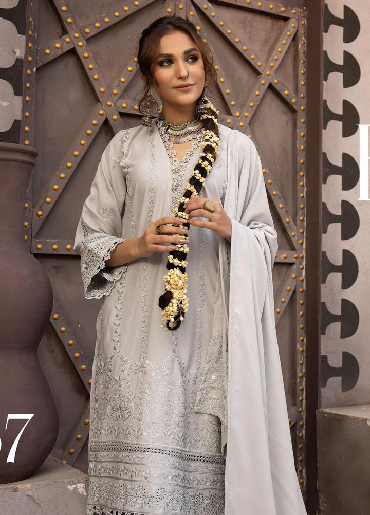 Shadow Stapel by Aalaya Embroidered Karandi Suits Unstitched 3 Piece ALY22SS D-07 - Winter Collection