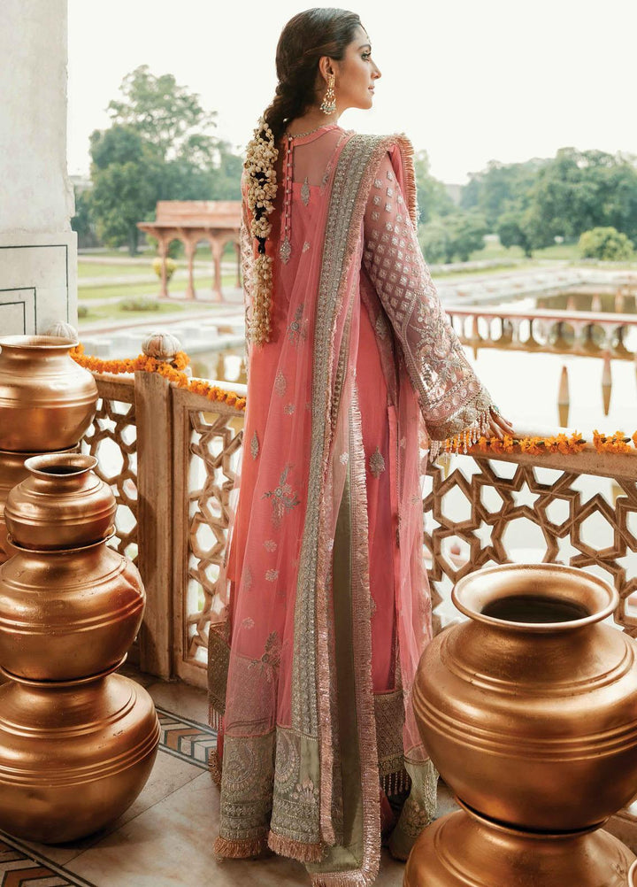 Shagun by Gisele Embroidered Net Suits Unstitched 3 Piece GL21S 03 Noor Jehan - Formals Collection