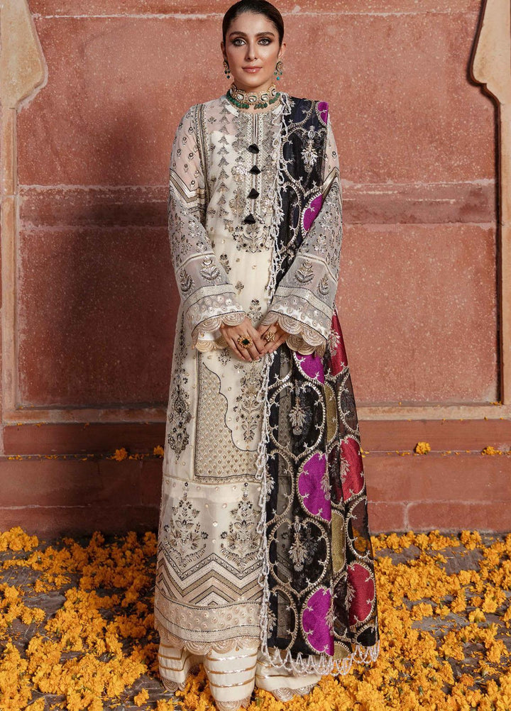 Shagun by Gisele Embroidered Organza Suits Unstitched 3 Piece GL21S 05 Dewan e Nagar - Formals Collection