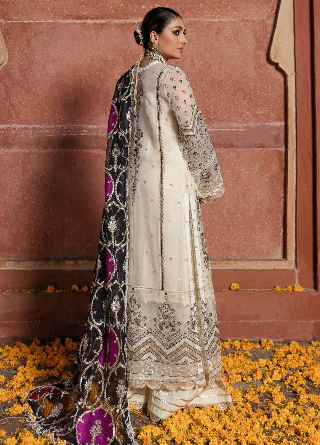 Shagun by Gisele Embroidered Organza Suits Unstitched 3 Piece GL21S 05 Dewan e Nagar - Formals Collection