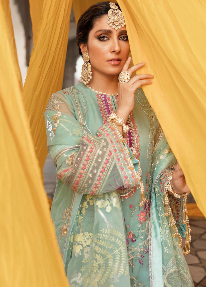 Shagun by Gisele Embroidered Organza Suits Unstitched 3 Piece GL21S 07 Mahrukh - Formals Collection