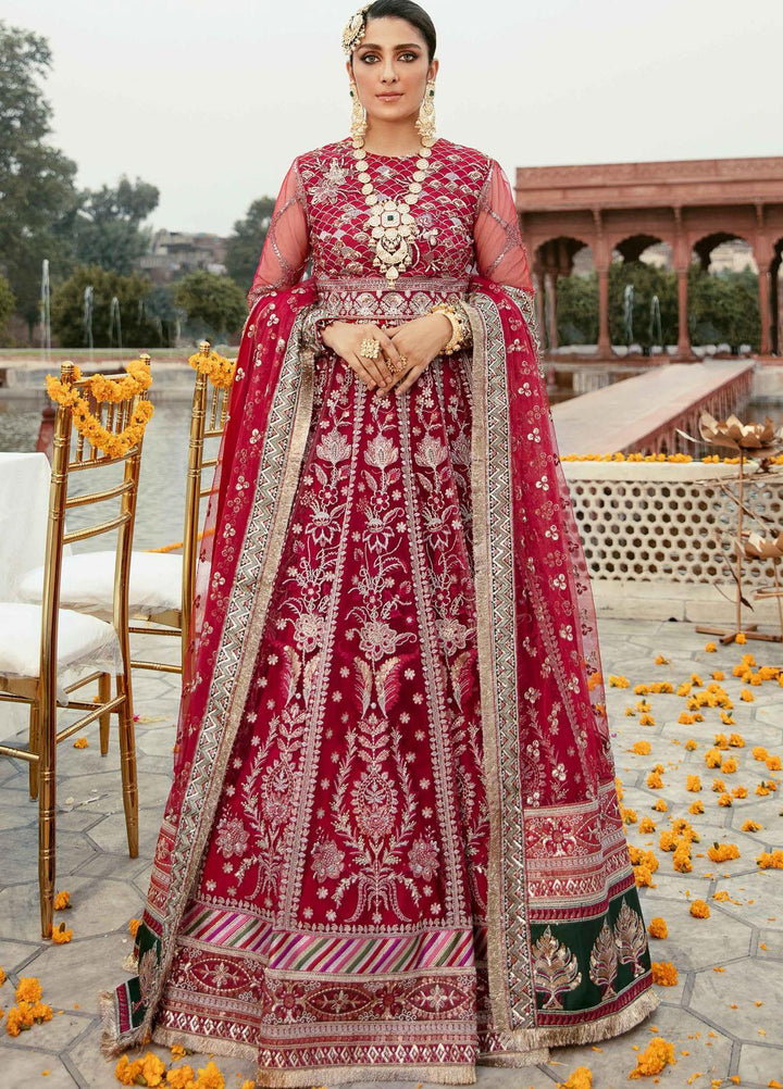 Shagun by Gisele Embroidered Net Suits Unstitched 3 Piece GL21S 08 Jaan e Jahan - Formals Collection