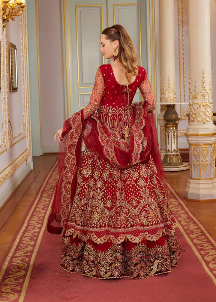 Shagun Imroz By Gisele Embroidered Net Suits Unstitched 3 Piece GL22SI Enara - Wedding Collection