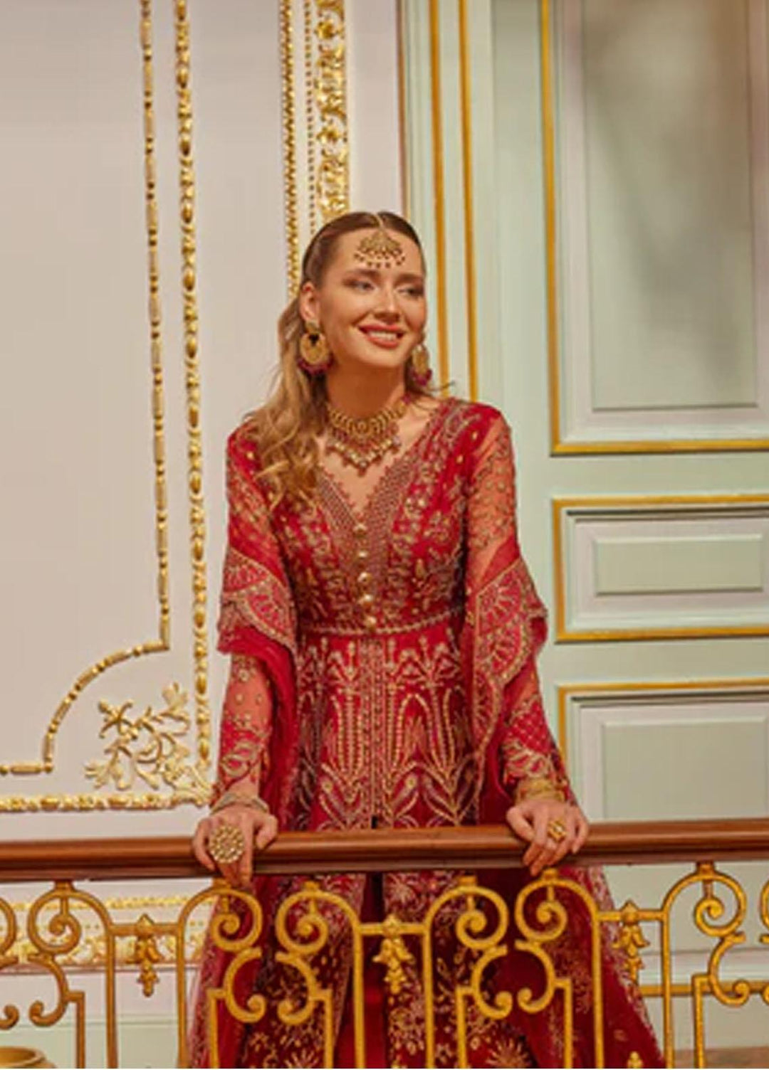 Shagun Imroz By Gisele Embroidered Net Suits Unstitched 3 Piece GL22SI Enara - Wedding Collection