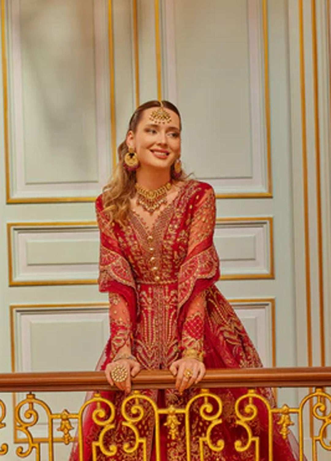 Shagun Imroz By Gisele Embroidered Net Suits Unstitched 3 Piece GL22SI Enara - Wedding Collection