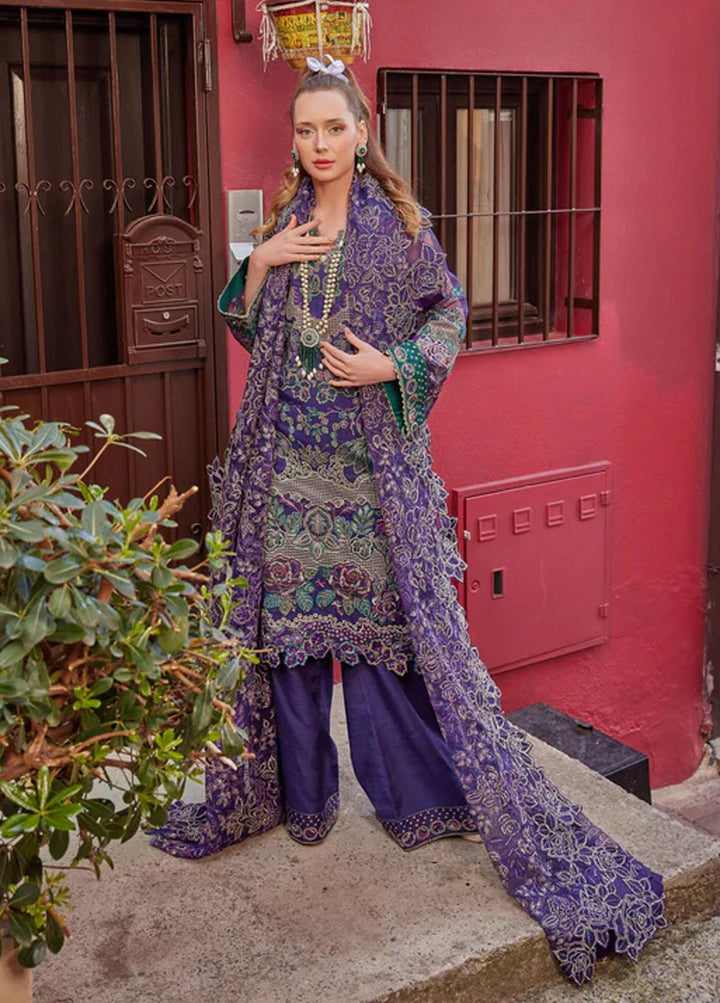 Shagun Imroz By Gisele Embroidered Organza Suits Unstitched 3 Piece GL22SI Sadaf - Wedding Collection