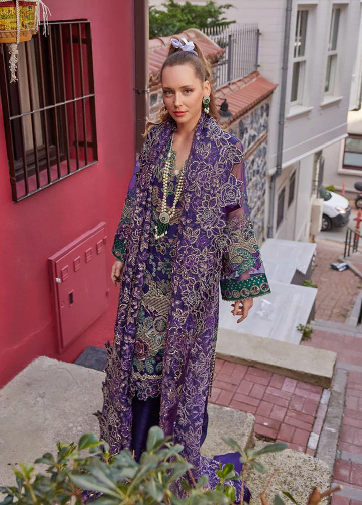 Shagun Imroz By Gisele Embroidered Organza Suits Unstitched 3 Piece GL22SI Sadaf - Wedding Collection