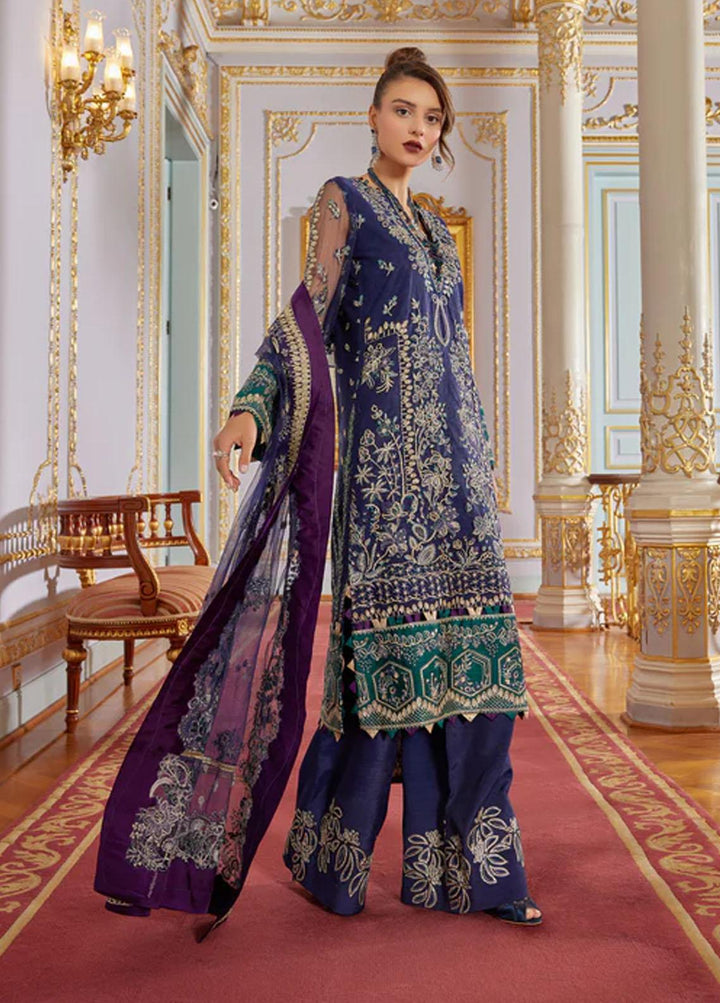 Shagun Imroz By Gisele Embroidered Net Suits Unstitched 3 Piece GL22SI Tarz - Wedding Collection