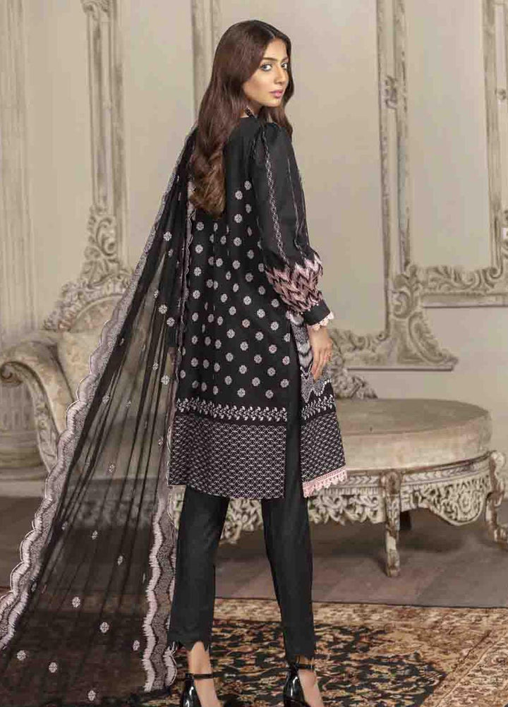 Shahana by Zara Ali Embroidered Lawn Suits Unstitched 3 Piece ZRA21SH SA-02 - Summer Collection