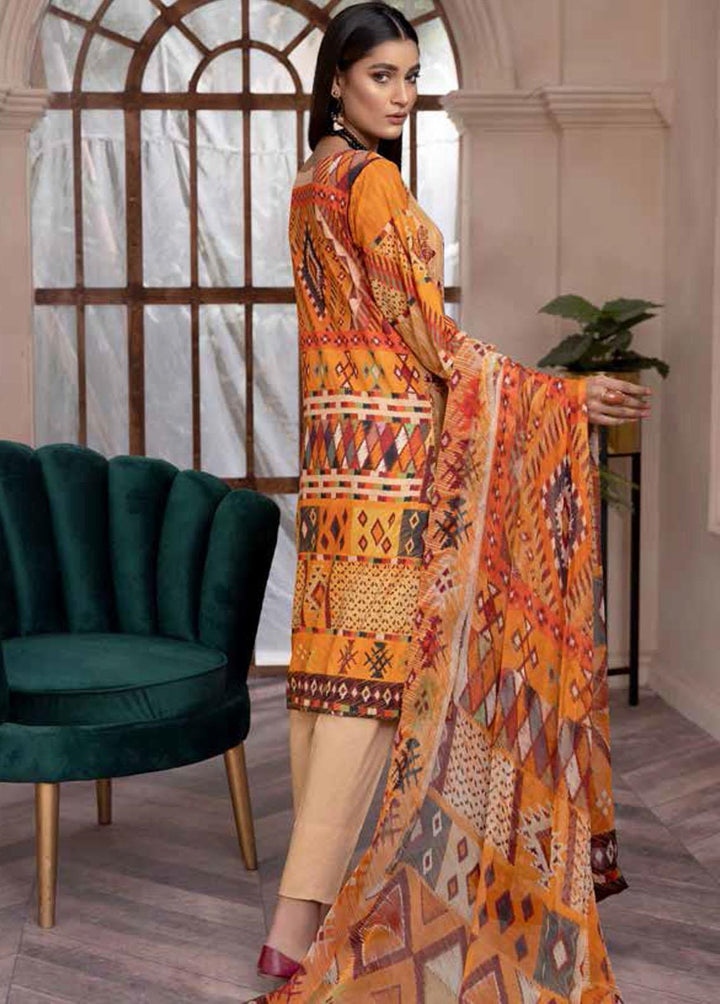 Shahana By Zara Ali Embroidered Lawn Suits Unstitched 3 Piece ZRA22SS S-02 - Spring / Summer Collection