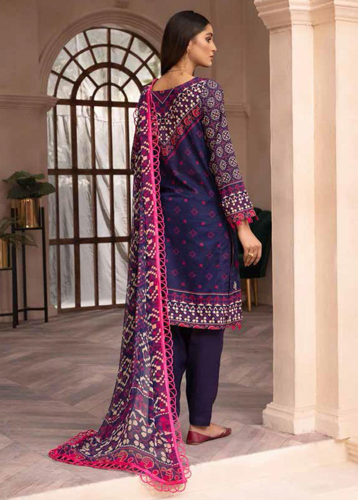 Shahana By Zara Ali Embroidered Lawn Suits Unstitched 3 Piece ZRA22SS S-04 - Spring / Summer Collection