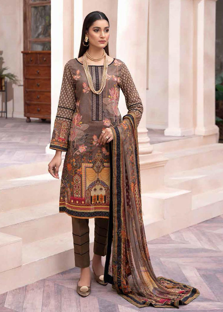 Shahana By Zara Ali Embroidered Lawn Suits Unstitched 3 Piece ZRA22SS S-10 - Spring / Summer Collection