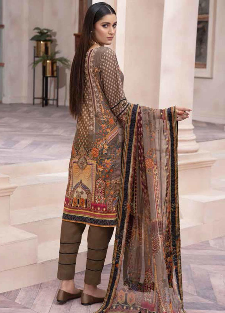 Shahana By Zara Ali Embroidered Lawn Suits Unstitched 3 Piece ZRA22SS S-10 - Spring / Summer Collection