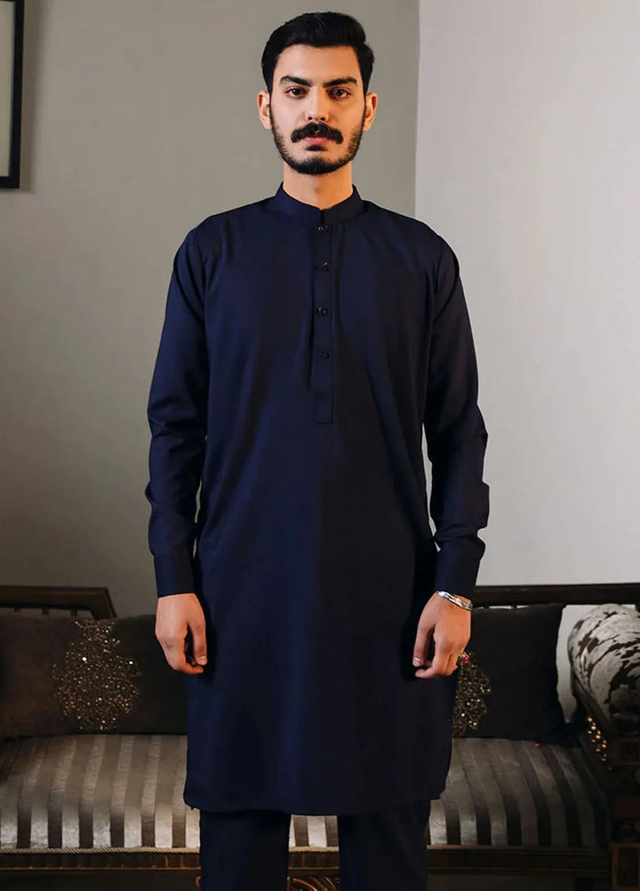 Shahjahan Fancy Men Kurta Pajama - 2PC-BLKT