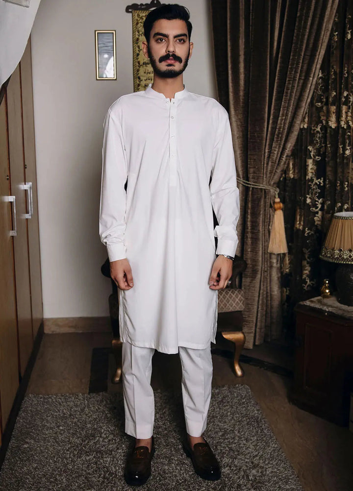 Shahjahan Fancy Men Kurta Pajama - 2PC-OW-KT