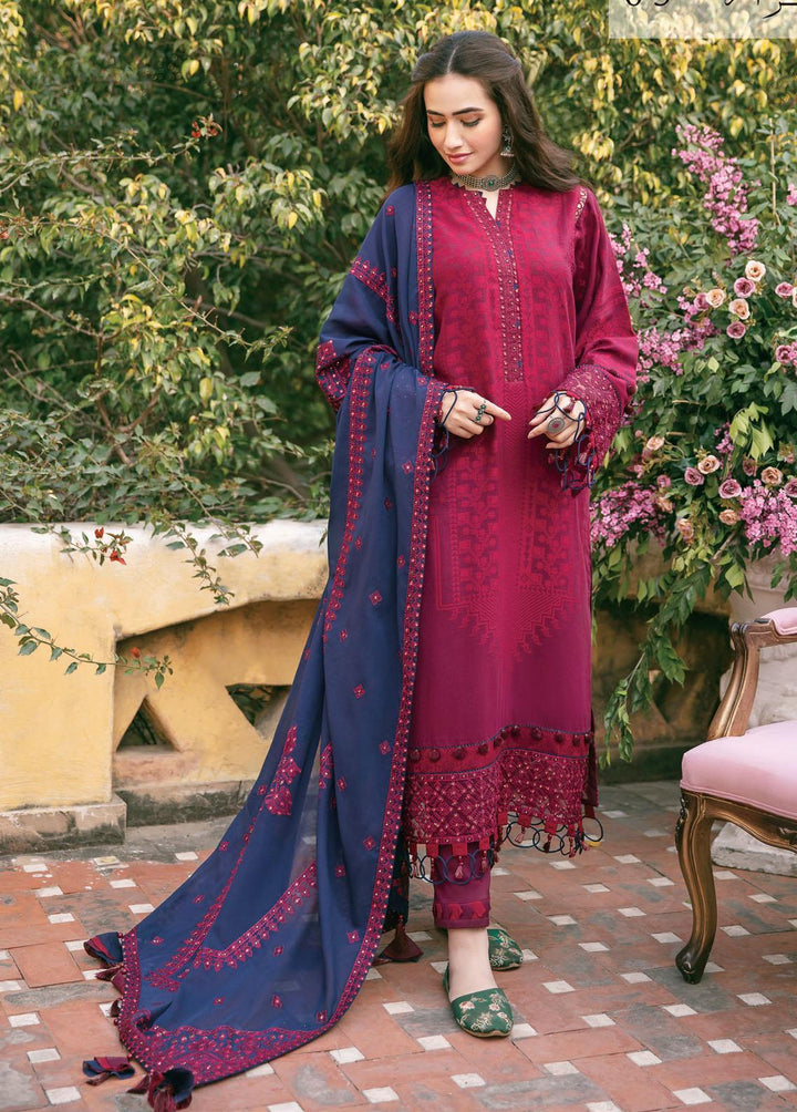Shahkaar By Jazmin Embroidered Lawn Suits Unstitched 3 Piece JZ22S D5 Gulzaar - Spring / Summer Collection