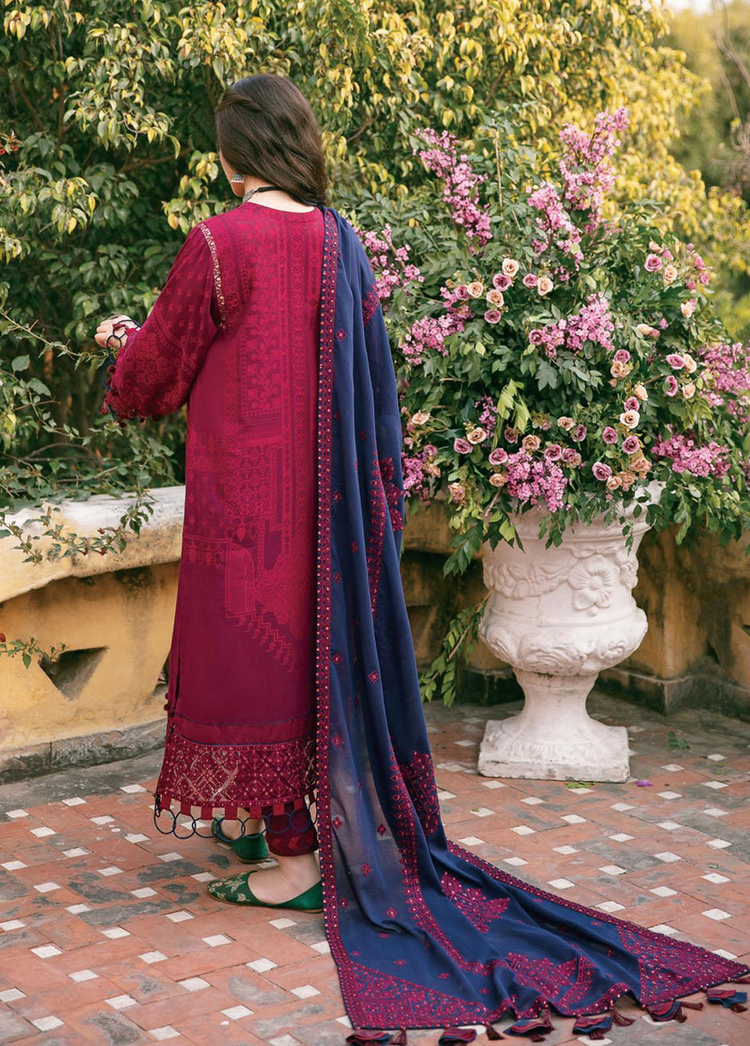 Shahkaar By Jazmin Embroidered Lawn Suits Unstitched 3 Piece JZ22S D5 Gulzaar - Spring / Summer Collection