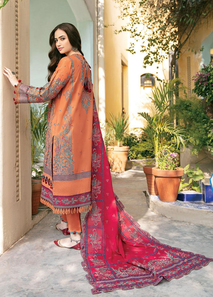 Shahkaar By Jazmin Embroidered Lawn Suits Unstitched 3 Piece JZ22S D8 Gulistaan - Spring / Summer Collection