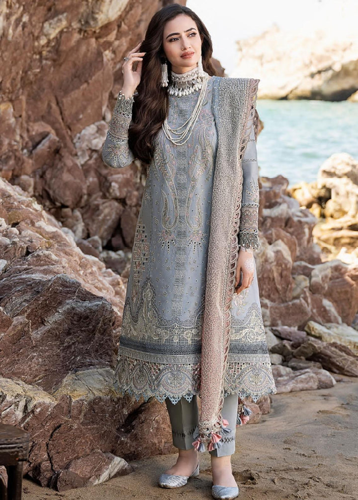 Shahkaar by Jazmin Embroidered Lawn Suits Unstitched 3 Piece JZ23SS 02 Shehwar - Spring/Summer Collection