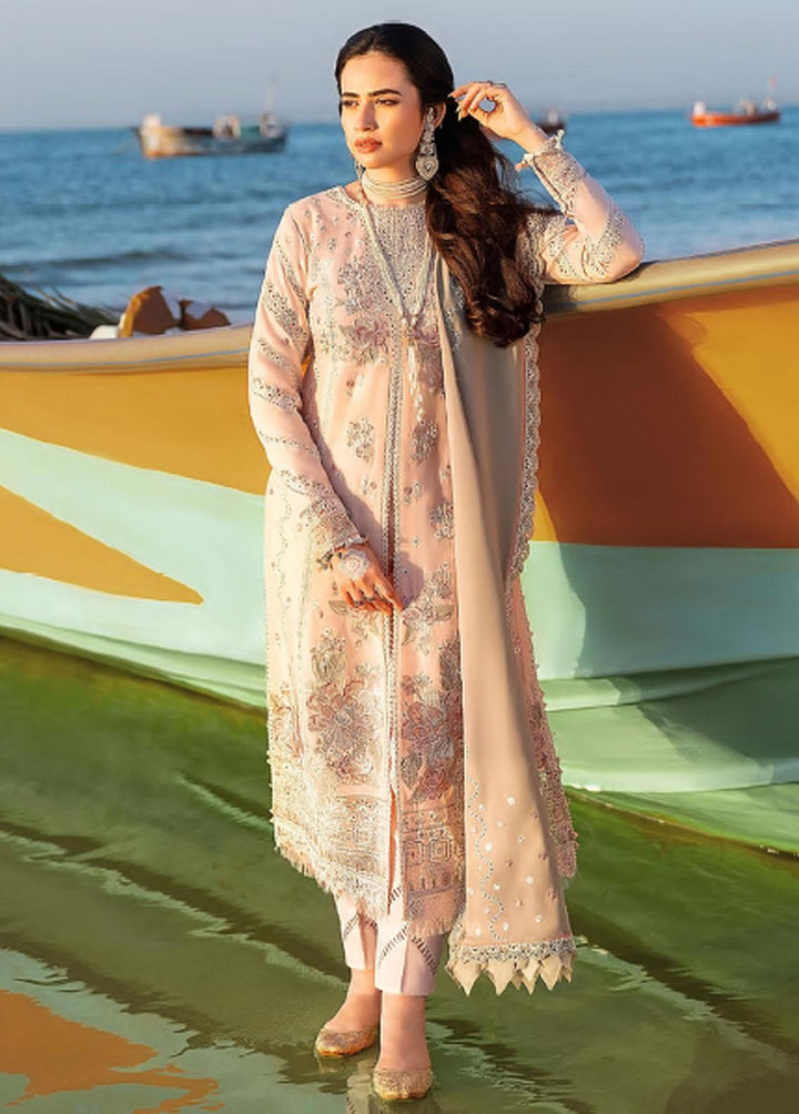 Shahkaar by Jazmin Embroidered Lawn Suits Unstitched 3 Piece JZ23SS 05 Bahara - Spring/Summer Collection