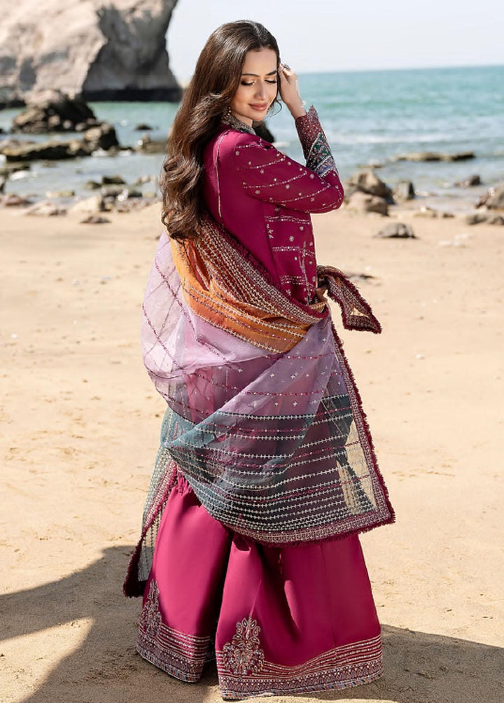 Shahkaar by Jazmin Embroidered Lawn Suits Unstitched 3 Piece JZ23SS 06 Gulposh - Spring/Summer Collection