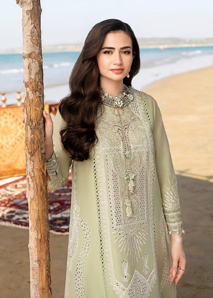 Shahkaar by Jazmin Embroidered Lawn Suits Unstitched 3 Piece JZ23SS 08 Taban - Spring/Summer Collection