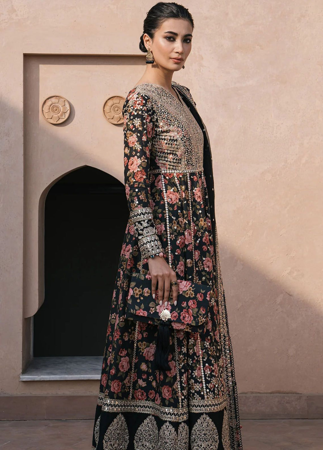 Shahkaar by Jazmin Embroidered Lawn Suits Unstitched 3 Piece JZ24SK D-02 - Festive Collection