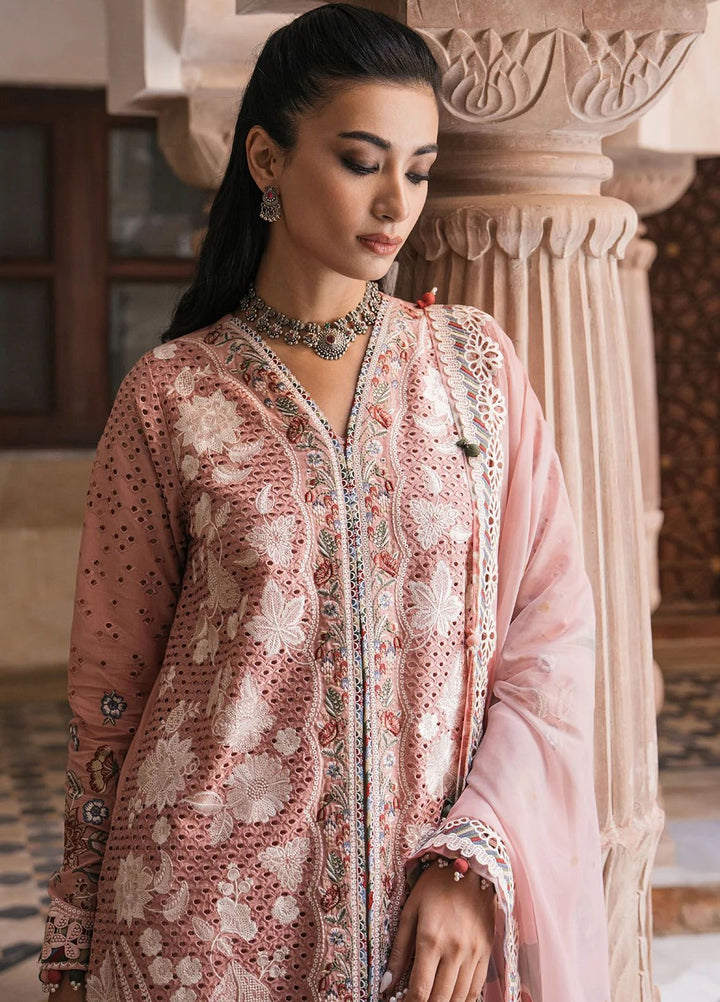 Shahkaar by Jazmin Embroidered Lawn Suits Unstitched 3 Piece JZ24SK D-04 - Festive Collection
