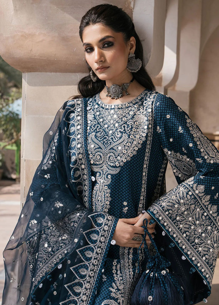 Shahkaar by Jazmin Embroidered Lawn Suits Unstitched 3 Piece JZ24SK D-05 - Festive Collection