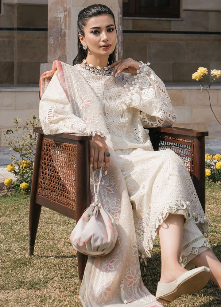 Shahkaar by Jazmin Embroidered Lawn Suits Unstitched 3 Piece JZ24SK D-07 - Festive Collection
