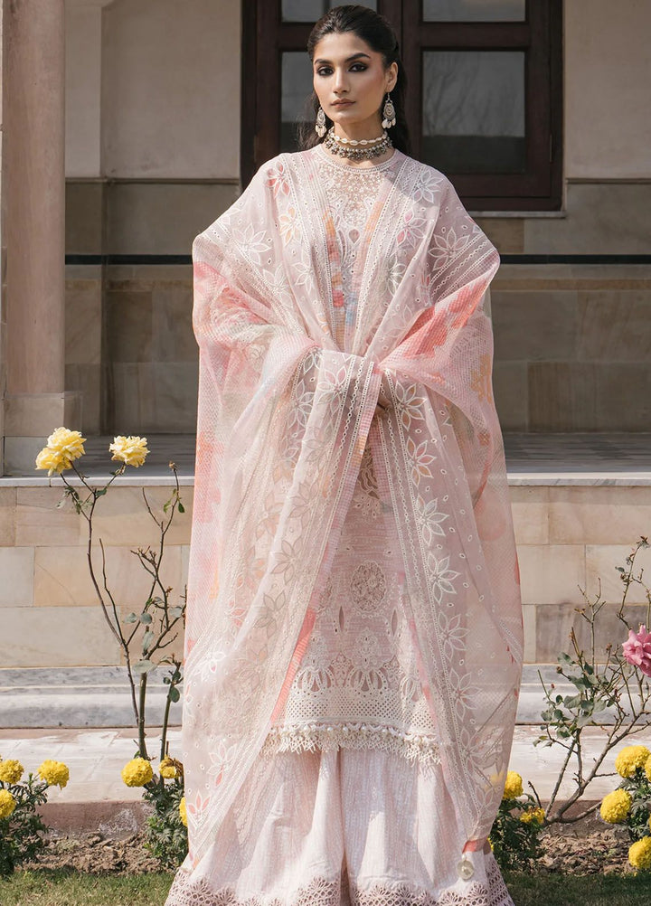 Shahkaar by Jazmin Embroidered Lawn Suits Unstitched 3 Piece JZ24SK D-08 - Festive Collection