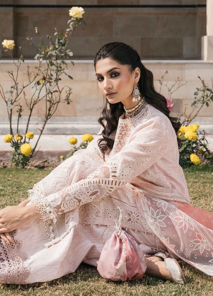 Shahkaar by Jazmin Embroidered Lawn Suits Unstitched 3 Piece JZ24SK D-08 - Festive Collection