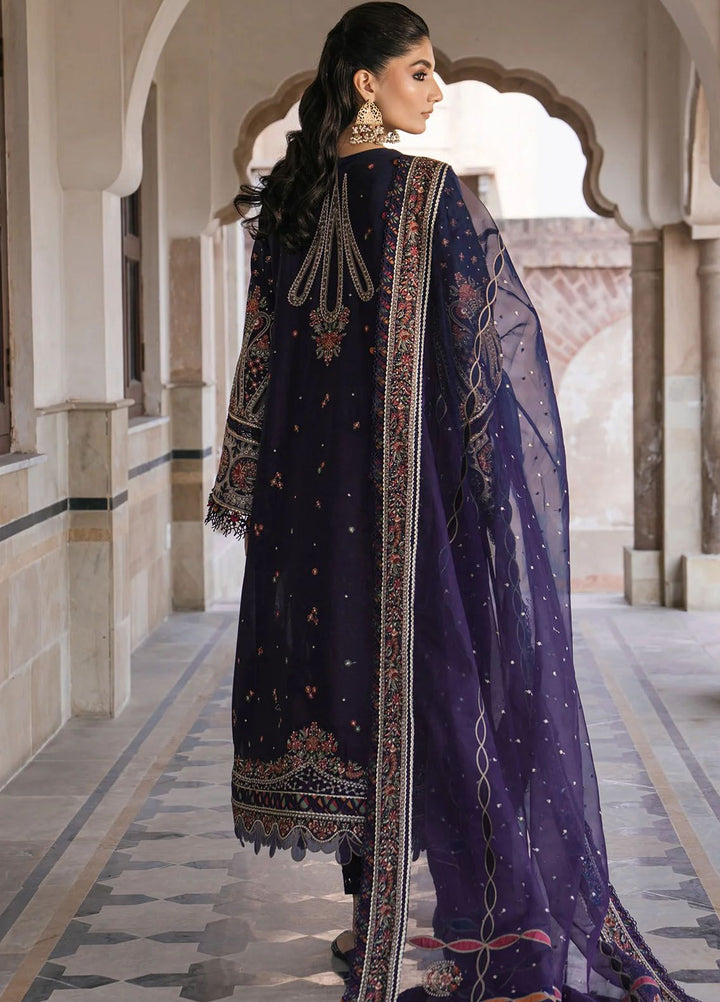 Shahkaar by Jazmin Embroidered Lawn Suits Unstitched 3 Piece JZ24SK D-09 - Festive Collection