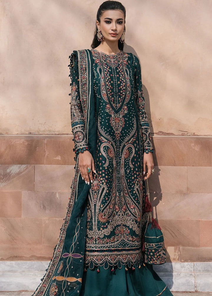Shahkaar by Jazmin Embroidered Lawn Suits Unstitched 3 Piece JZ24SK D-10 - Festive Collection