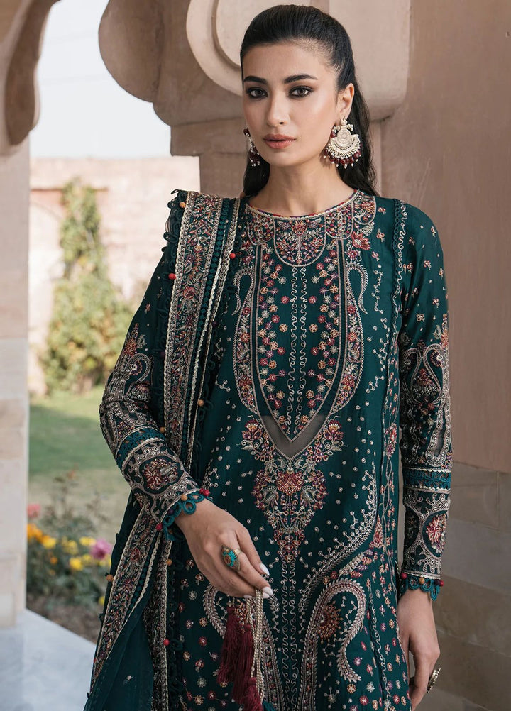 Shahkaar by Jazmin Embroidered Lawn Suits Unstitched 3 Piece JZ24SK D-10 - Festive Collection