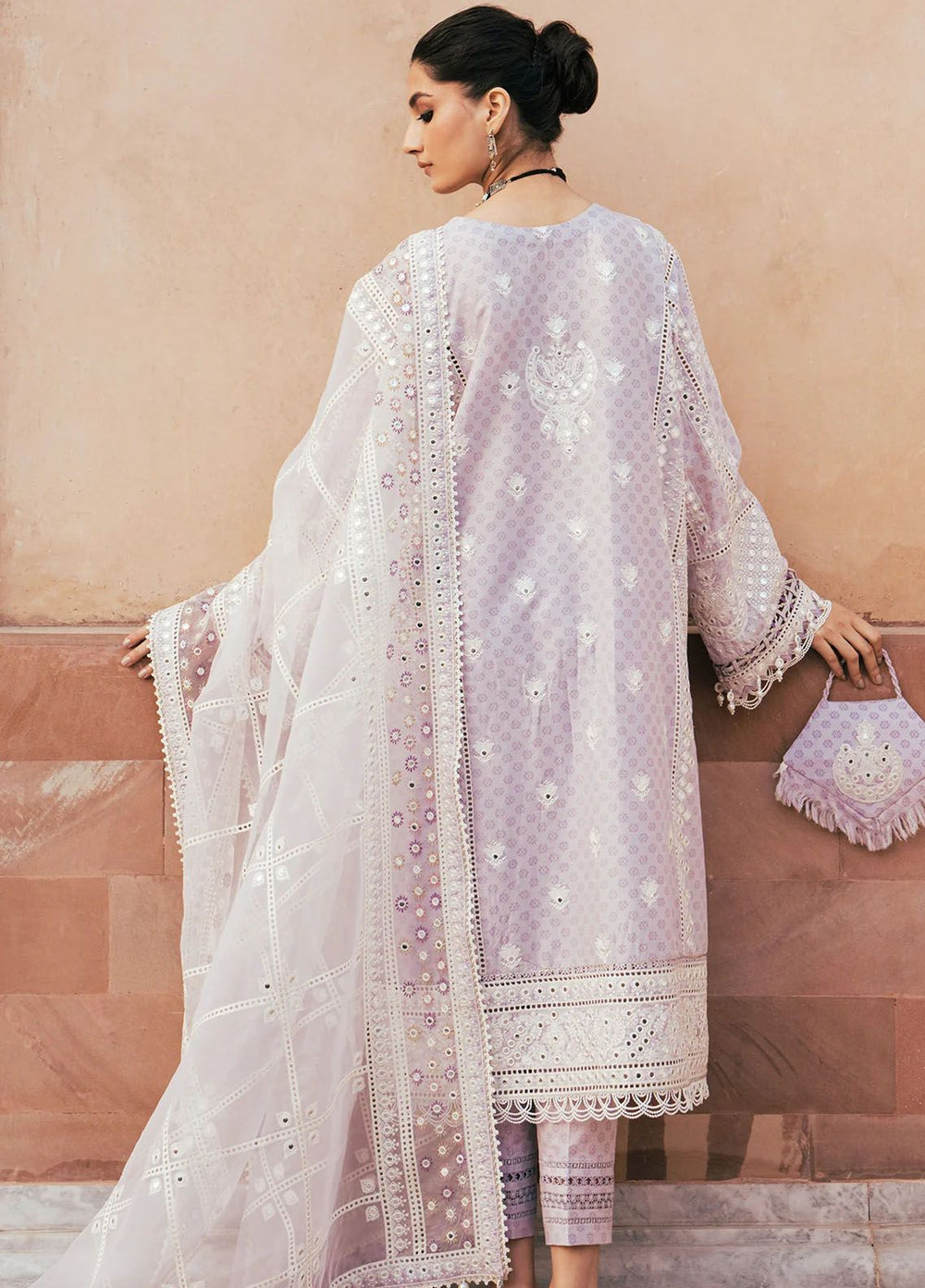 Shahkaar by Jazmin Embroidered Lawn Suits Unstitched 3 Piece JZ24SK D-13 - Festive Collection