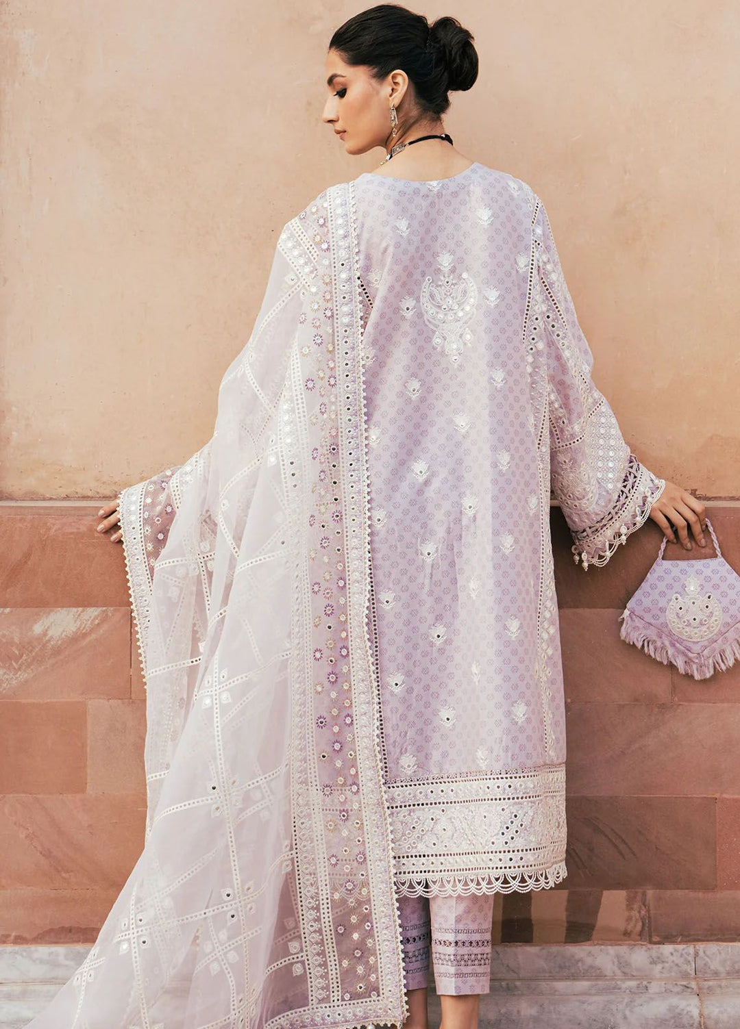 Shahkaar by Jazmin Embroidered Lawn Suits Unstitched 3 Piece JZ24SK D-13 - Festive Collection