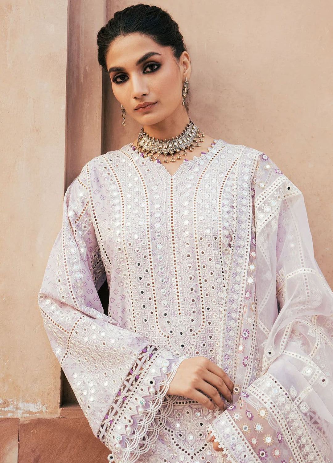 Shahkaar by Jazmin Embroidered Lawn Suits Unstitched 3 Piece JZ24SK D-13 - Festive Collection