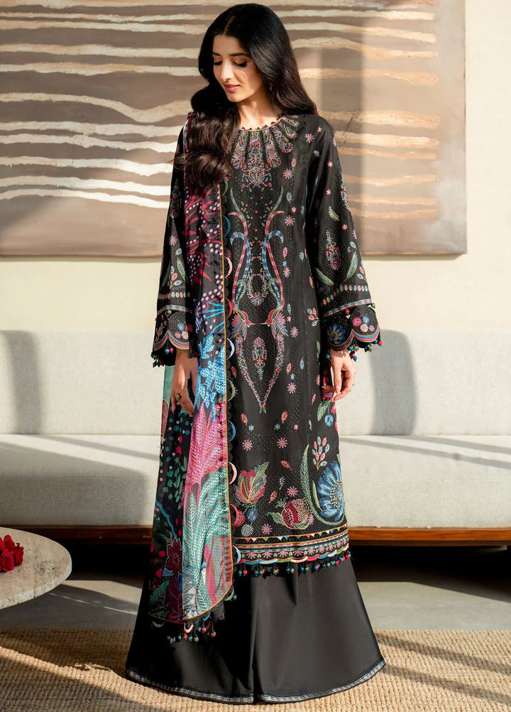 Shahkaar by Jazmin Embroidered Lawn Suits Unstitched 3 Piece JZ25SK SL25-D10 - Summer Collection