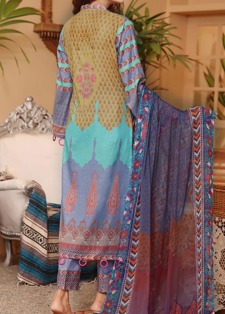 Shahkar By VS Textiles Printed Lawn Suits Unstitched 3 Piece VS23S 01 - Summer Collection