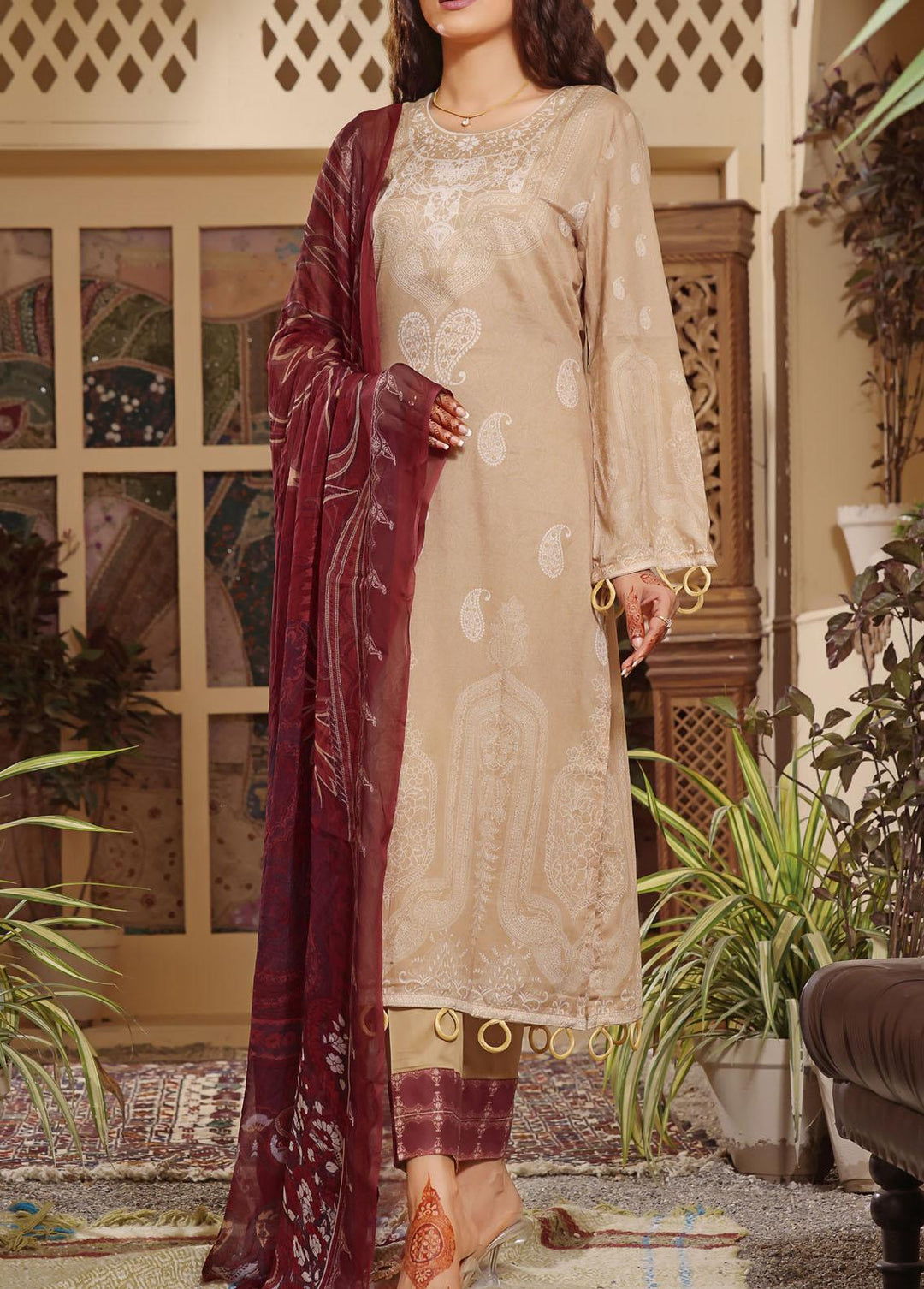 Shahkar By VS Textiles Printed Lawn Suits Unstitched 3 Piece VS23S 04 - Summer Collection