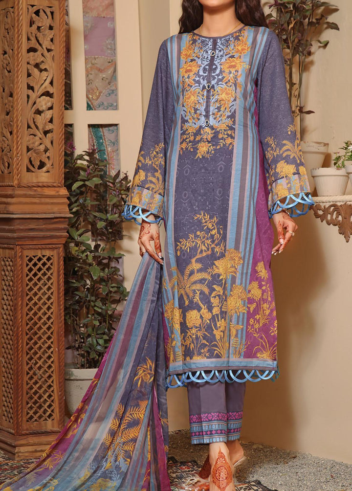 Shahkar By VS Textiles Printed Lawn Suits Unstitched 3 Piece VS23S 05 - Summer Collection